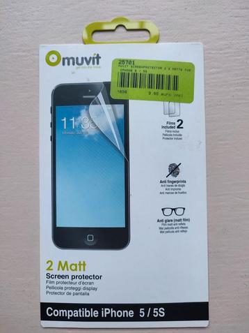 Screen Protector (2x) IPhone 5 / 5s beschikbaar voor biedingen