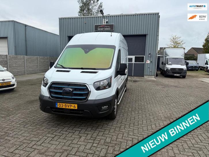 Ford E-Transit 425 L3H2 Trend 68 kWh met laadklep Dhollandia, Auto's, Bestelauto's, Te koop, ABS, Achteruitrijcamera, Adaptive Cruise Control