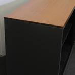 Ahrend Roldeurkast Antraciet Zwart Kersen H74xB120xD45, Met slot, Minder dan 100 cm, 25 tot 50 cm, 100 tot 150 cm