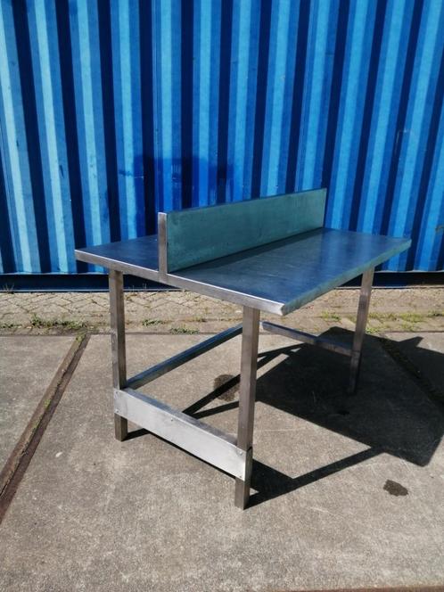 RVS sorteer werktafel blad / sorteer werkblad element — 2 x, Huis en Inrichting, Keuken | Keukenelementen, Gebruikt, Minder dan 100 cm