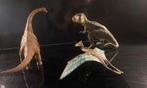 Schleich/Papo Dinosauriers (T-Rex,Brachio), Ophalen of Verzenden, Zo goed als nieuw