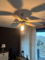 Plafondventilator met licht en afstandsbediening, Witgoed en Apparatuur, Ventilatoren, Ophalen, Gebruikt, Plafondventilator