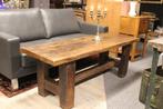 Brocante - Schitterende stoere sidetable!, Huis en Inrichting, Tafels | Sidetables, Ophalen, Gebruikt, Eikenhout, Bourgondisch