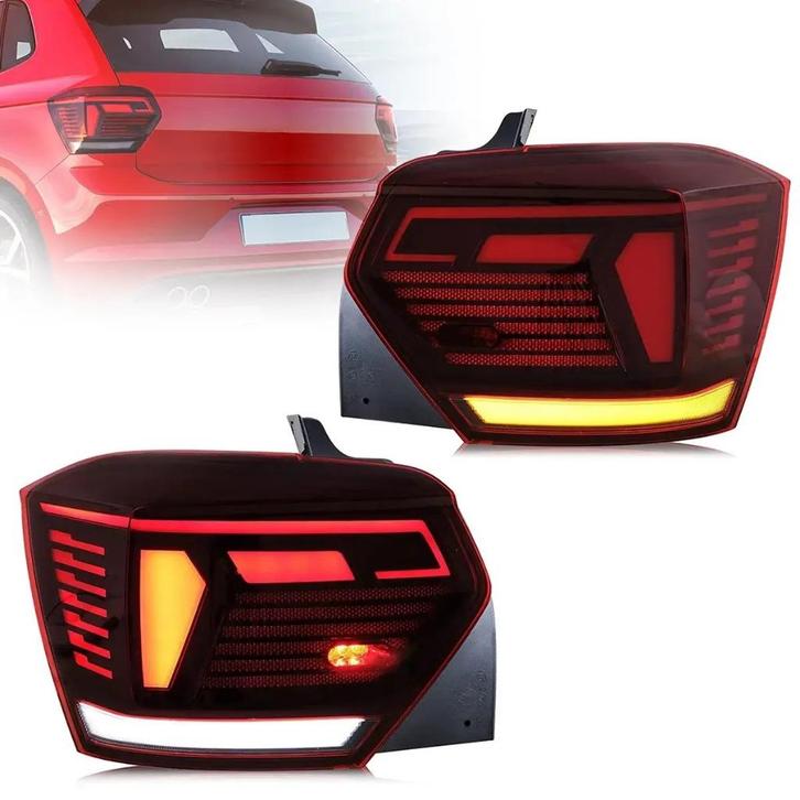 Achterlichten Volkswagen Polo 6, Auto-onderdelen, Verlichting, Volkswagen, Nieuw, Ophalen of Verzenden