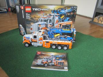 lego towtruck 42128 compleet met doos bouwboek beschikbaar voor biedingen