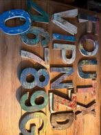 Houten letters en cijfers, Ophalen of Verzenden, Nieuw