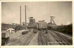 Heerlen, Hoensbroek Staatsmijn Emma met treinen, Verzamelen, Ansichtkaarten | Nederland, Verzenden, 1920 tot 1940, Ongelopen, Limburg