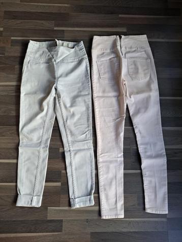 High waist skinny fit jeans, M, Pieces , rits achteraan beschikbaar voor biedingen