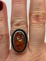 B532 Prachtige zilveren Georg Kramer ring maat 16,75, Ophalen of Verzenden, Zilver, Ring, Met edelsteen