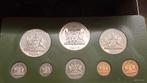 proofset trinidad en tobago 1975. met 2 x sterling zilver, Ophalen of Verzenden, Noord-Amerika, Zilver