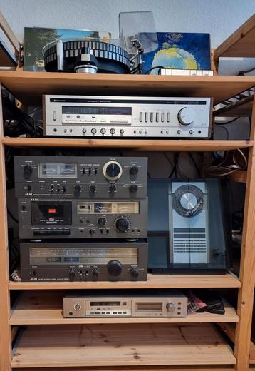 Akai AM-2650 vintage versterker AT-2650 GX706D cassettedeck  beschikbaar voor biedingen