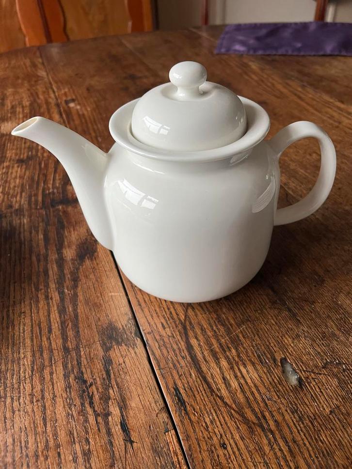 Arabia Arctica Theepot - Zeldzaam!, Huis en Inrichting, Keuken | Servies, Nieuw, Overige typen, Effen, Aardewerk, Ophalen of Verzenden