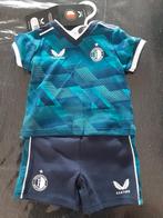 New born feyenoord tenue te koop maat 56/62 blauw/groen, Ophalen of Verzenden, Zo goed als nieuw, Jongetje of Meisje, Pakje