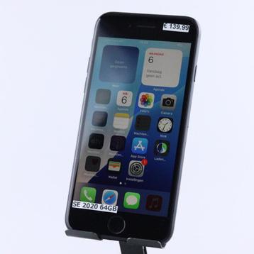 iPhone SE 2020 64GB Zwart | Prima staat beschikbaar voor biedingen