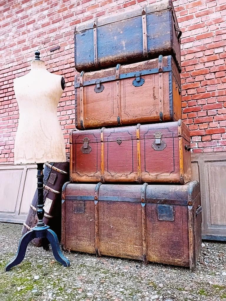 Grote XL hutkoffers reiskoffers, Huis en Inrichting, Woonaccessoires | Kisten, Ophalen, Gebruikt, 50 tot 100 cm, 75 cm of meer