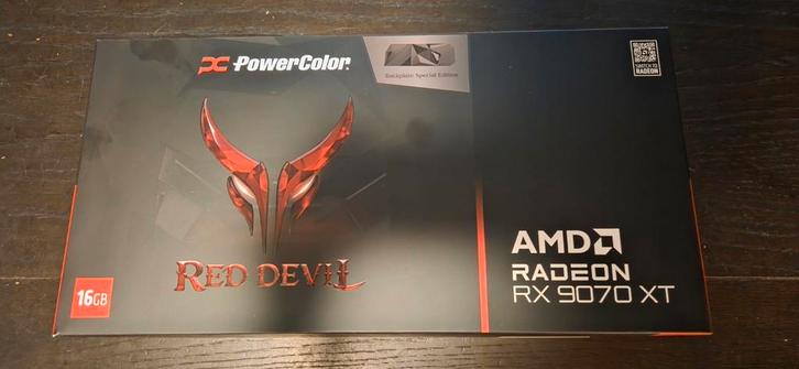 9070XT Powercolor Red Devil NIEUW, Computers en Software, Videokaarten, Zo goed als nieuw, PCI-Express 4.0, Ophalen of Verzenden