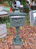 brievenbus GIETIJZER   staande bus  PRACHTIG, Tuin en Terras, Brievenbussen, Ophalen, Gebruikt, IJzer, Staande brievenbus