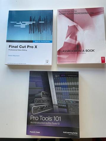Diverse boeken pro tools etc beschikbaar voor biedingen