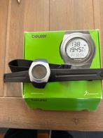 sporthorloge beurer, Hartslag, Zwart, Ophalen of Verzenden, Zo goed als nieuw