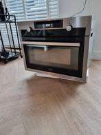 Hele luxe AEG combi oven magnetron, Zo goed als nieuw, Oven met grill, Inbouw, 45 tot 60 cm
