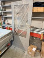 Buitendeur 930 x 2115 - Merbau balkondeur, Ophalen, Zo goed als nieuw, Hout, Deurkozijn