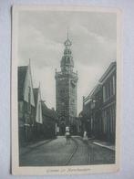 P51 Groeten uit Monnickendam met toren, Verzenden, 1920 tot 1940, Ongelopen, Noord-Holland