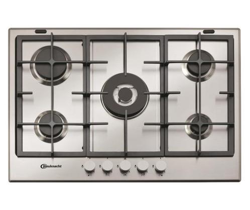 Nieuwe BAUKNECHT TGW6575IN gaskookplaat, Witgoed en Apparatuur, Kookplaten, Nieuw, Inbouw, Gas, 5 kookzones of meer, Ophalen