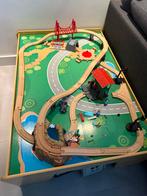 Kidkraft treintafel incl treinbaan en accesoires, Ophalen, Zo goed als nieuw