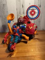 Vintage - Madballs Mad Rollercycle en Lock Lips figuur, Verzamelen, Ophalen of Verzenden, Gebruikt