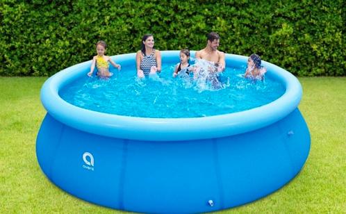 Opblaasbaar zwembad rond 4.2m, Tuin en Terras, Zwembaden, Nieuw, Opblaaszwembad, Minder dan 200 cm, Minder dan 200 cm, Rond, Ophalen of Verzenden