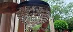 Kristallen kroonluchter, Huis en Inrichting, Lampen | Kroonluchters, Ophalen, Gebruikt, Glas