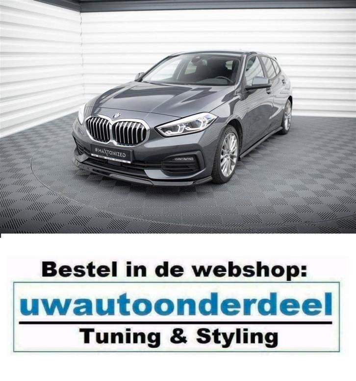 Maxton Design Spoiler Splitter Lip Voor Bmw 1 Serie F40, Auto diversen, Tuning en Styling, Ophalen of Verzenden