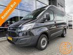 Ford Transit Custom 2+1 Rolstoelbus 310 2.2 TDCI L1H2 Ambien, Voorwielaandrijving, Gebruikt, 4 cilinders, Zwart
