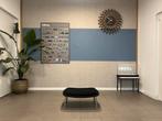 Vitra | Slowchair Ottoman | Zwart | Aluminium poten | 1x, Huis en Inrichting, Fauteuils, Vitra, Gebruikt, 75 tot 100 cm, Ophalen of Verzenden