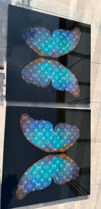2x Louis Vuitton Schilderijen Plexiglas 60x60, Ophalen of Verzenden