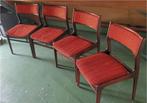 Palissander eetkamer stoelen, Ophalen, Hout, Gebruikt, Vier