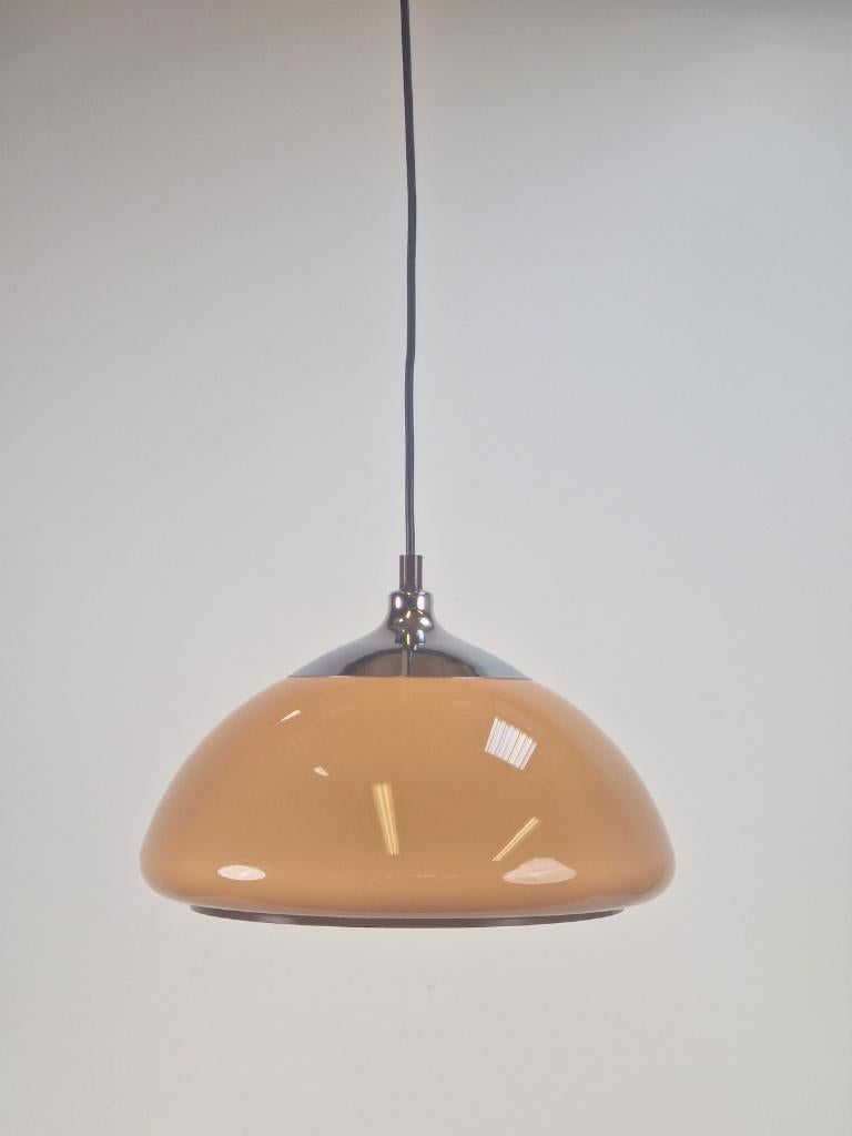 Vintage cosack leuchten germany dome hanglamp space age, N, Vintage, Ophalen of Verzenden, N