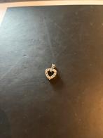 Pandora strass hartjes hanger., Pandora, Ophalen of Verzenden, Zo goed als nieuw, Zilver