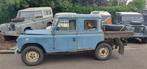 Land Rover 109 CingCab benzine 6 pers, Auto's, Land Rover, 2286 cc, Overige modellen, 4 cilinders, Blauw