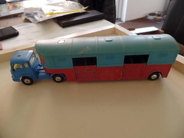 Bedford paardentraailer Corgi, Hobby en Vrije tijd, Modelauto's | 1:50, Gebruikt, Bus of Vrachtwagen, Corgi, Verzenden