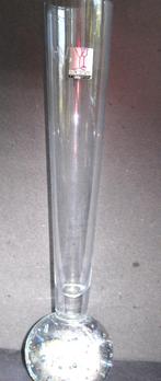 Design Vaas Euroglas Vintage, Overige kleuren, Ophalen of Verzenden, Minder dan 50 cm, Glas