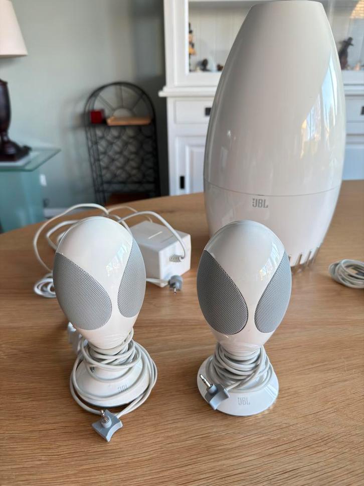 Te koop een futuristische JBL geluidsinstallatie !, Muziek en Instrumenten, Versterkers | Keyboard, Monitor en PA, Gebruikt, Minder dan 500 watt