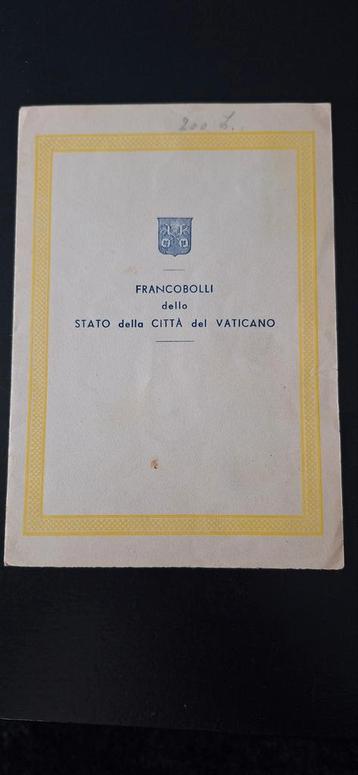 Vaticaan Stad - Francobolli Album beschikbaar voor biedingen