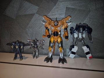  Transformers set – 4 figuren – allemaal transformeerbaar  beschikbaar voor biedingen