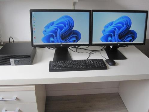 Dell Optiplex 5040 i5-6500 16gb 256gb SSD + 500gb HDD+2x 22", Computers en Software, Desktop Pc's, Zo goed als nieuw, 3 tot 4 Ghz