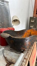 Louvre gietijzer kolenbak bad plantenbak, Ophalen of Verzenden, Gebruikt, Rechthoekig, Overige materialen