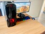 Complete GAME PC LED Ryzen 5 + Beeldscherm Muis Toetsenbord, Computers en Software, Desktop Pc's, Ophalen, Virtual Reality, AMD Ryzen 5