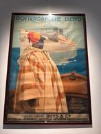 Rotterdamsche Lloyd Litho Affiche 103x72, Ophalen of Verzenden
