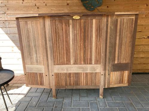 Tuin bar hardhout, Tuin en Terras, Bergingen en Tuinkasten, Zo goed als nieuw, Hout, Ophalen