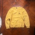 Streetwear Stüssy boxy sweater y2k vintage 90soversized logo, Ophalen of Verzenden, Zo goed als nieuw, Maat 56/58 (XL), Geel